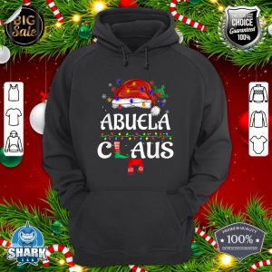 Abuela Claus Santa Funny Christmas Pajama Matching Family hoodie