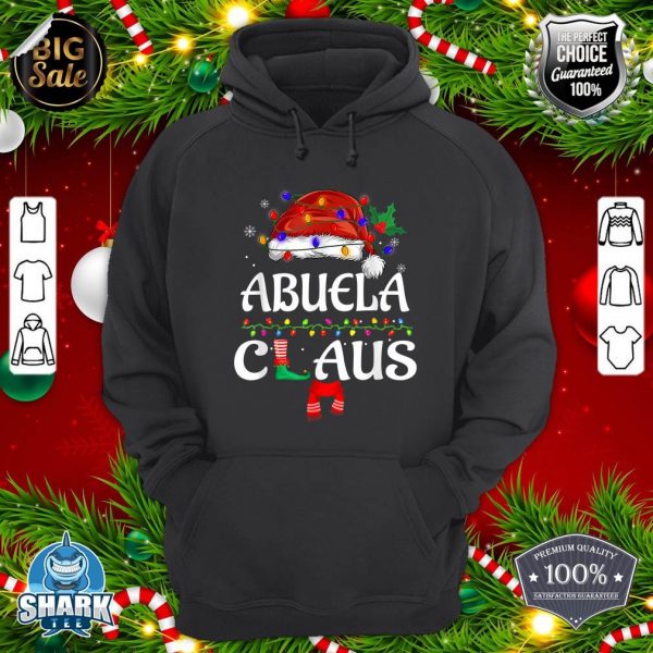Abuela Claus Santa Funny Christmas Pajama Matching Family hoodie