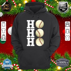 Christmas Ho Ho Ho Baseball Christmas hoodie