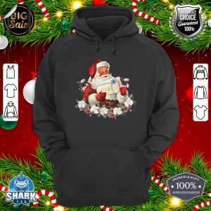Vintage Santa Christmas Retro Santa Claus, Holiday Season hoodie