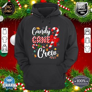 Funny Candy Cane Crew Christmas Sweet Candy Light Lover hoodie