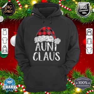 Aunt Claus Christmas Costume Gift Santa Matching Family Xmas hoodie