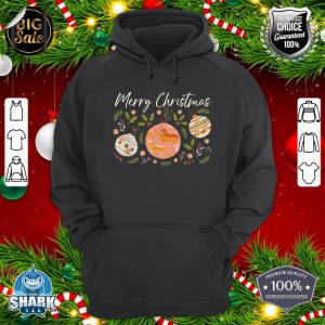 Cute Dachshund Christmas Dog Design hoodie