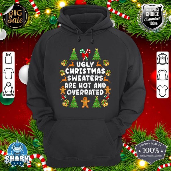Funny Christmas Shirt for Ugly Sweater Party Men Women Kids hoodie
