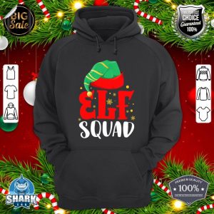 Elf Squad Family Group Matching Christmas Pajama Party hoodie