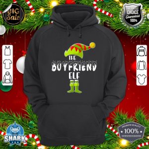The Boyfriend Elf Funny Family Matching Group Christmas hoodie