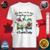 Everything Is Fine Lunch Lady Merry Christmas Xmas Gnome shirt