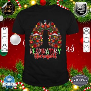 Respiratory Therapist funny christmas Future Nurse design shirt