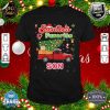 Santa's Favorite Son Christmas Tree Truck Matching Family T-Shirtshirt