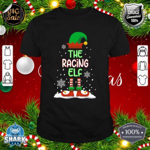 The Racing Elf Funny Family Matching Christmas Pajama shirt