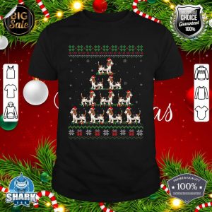 Matching Ugly Christmas Ornament Decor Basset Hound Dog Tree shirt