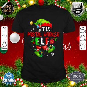 The Postal Worker Elf Christmas Elf Costume Lover Family shirt