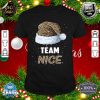 Team Nice Santa leopard hat Pajamas Family Xmas men women Premium shirt