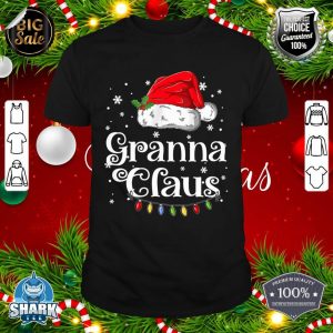 Granna Claus Shirt Christmas Pajama Family Matching Xmas shirt