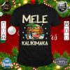 Mele Kalikimaka funny santa palms for Sommer Christmas shirt