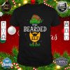Mens The Bearded Elf Group Matching Family Christmas Daddy Funny shirt