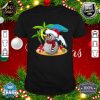 Golf Christmas in July Summer Snowman Golfer Party Hawaii Premiumn shirt