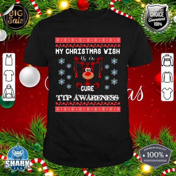 TTP my christmas wish is a cure shirt