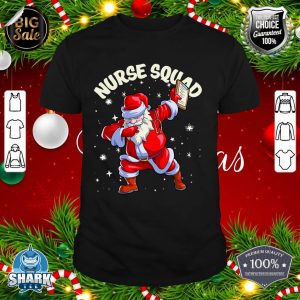 Matching Christmas Nurse Squad Christmas Nursing Santa shirt
