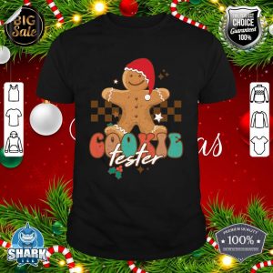 Retro Cookie Tester Gingerbread Merry Xmas Family Christmas shirt