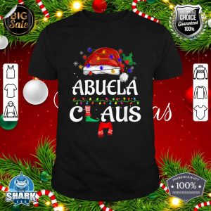 Abuela Claus Santa Funny Christmas Pajama Matching Family shirt