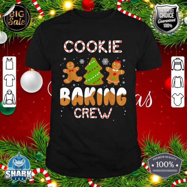 Christmas Cookie Baking Crew Pajama, Gingerbread Christmas shirt