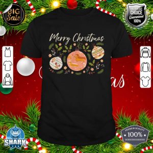 Cute Dachshund Christmas Dog Design shirt