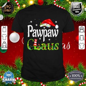 Pawpaw Claus Santa Funny Christmas Pajama Matching Family shirt