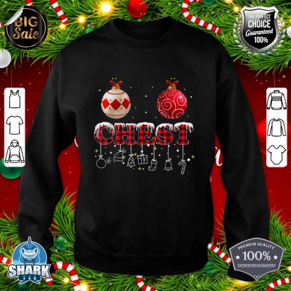 Chest Nuts Christmas Matching Couple Chestnuts sweatshirt