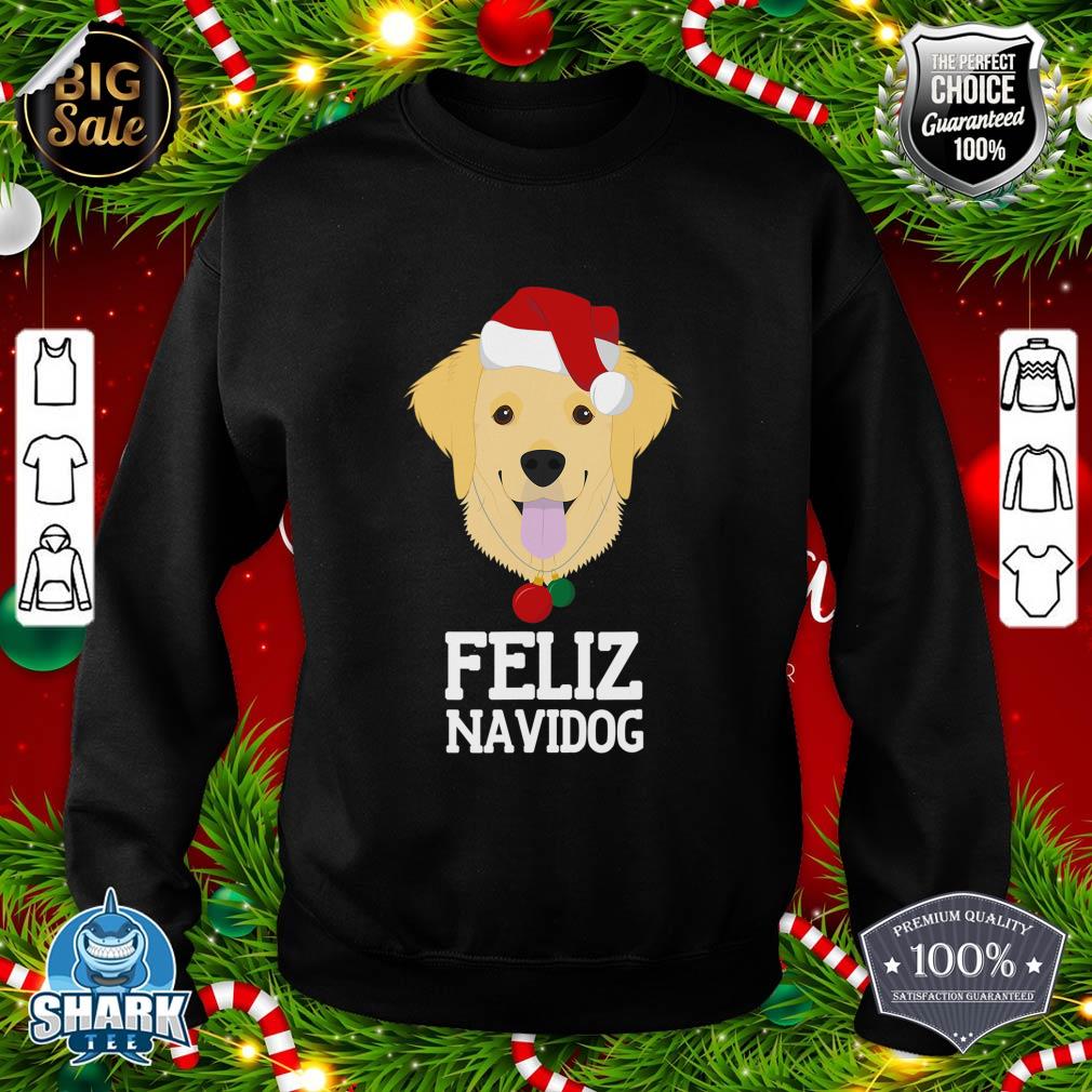 Feliz Navidog Merry Christmas Dog Golden Retriever sweatshirt
