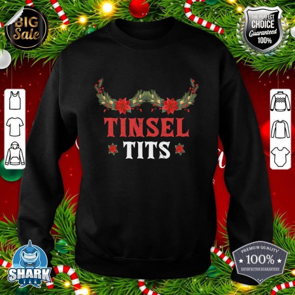 Tinsel Tits Jingle Ball Matching Family Group Xmas sweatshirt
