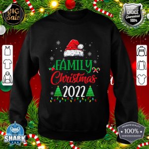 Family Christmas Matching Family Christmas Squad Santa sweatshirt