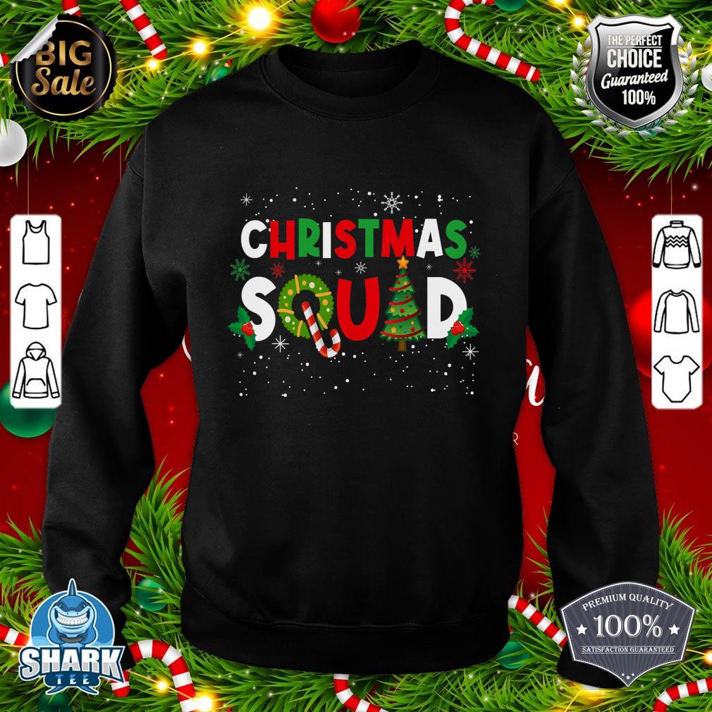 Christmas Family Matching Holiday X-mas Gift Christmas Squad sweatshirt