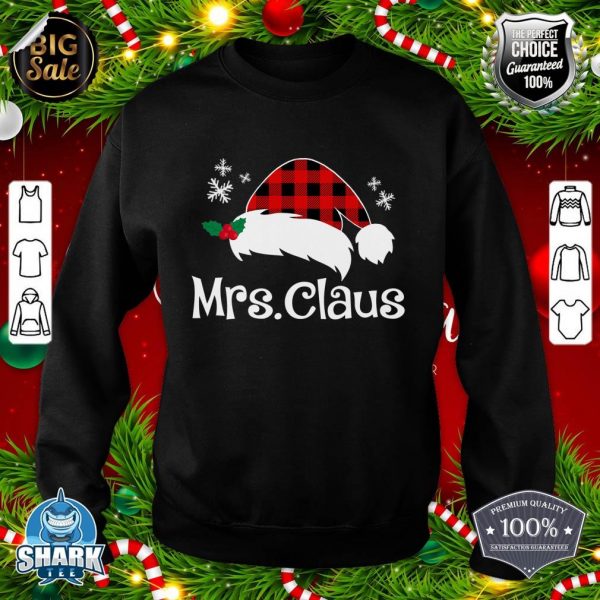 Mr Claus Mrs Claus Funny Christmas Matching Couple Xmas sweatshirt