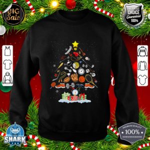 Y12n Physical Teacher Christmas Tree Merry Xmas PE Teacher sweatshirt