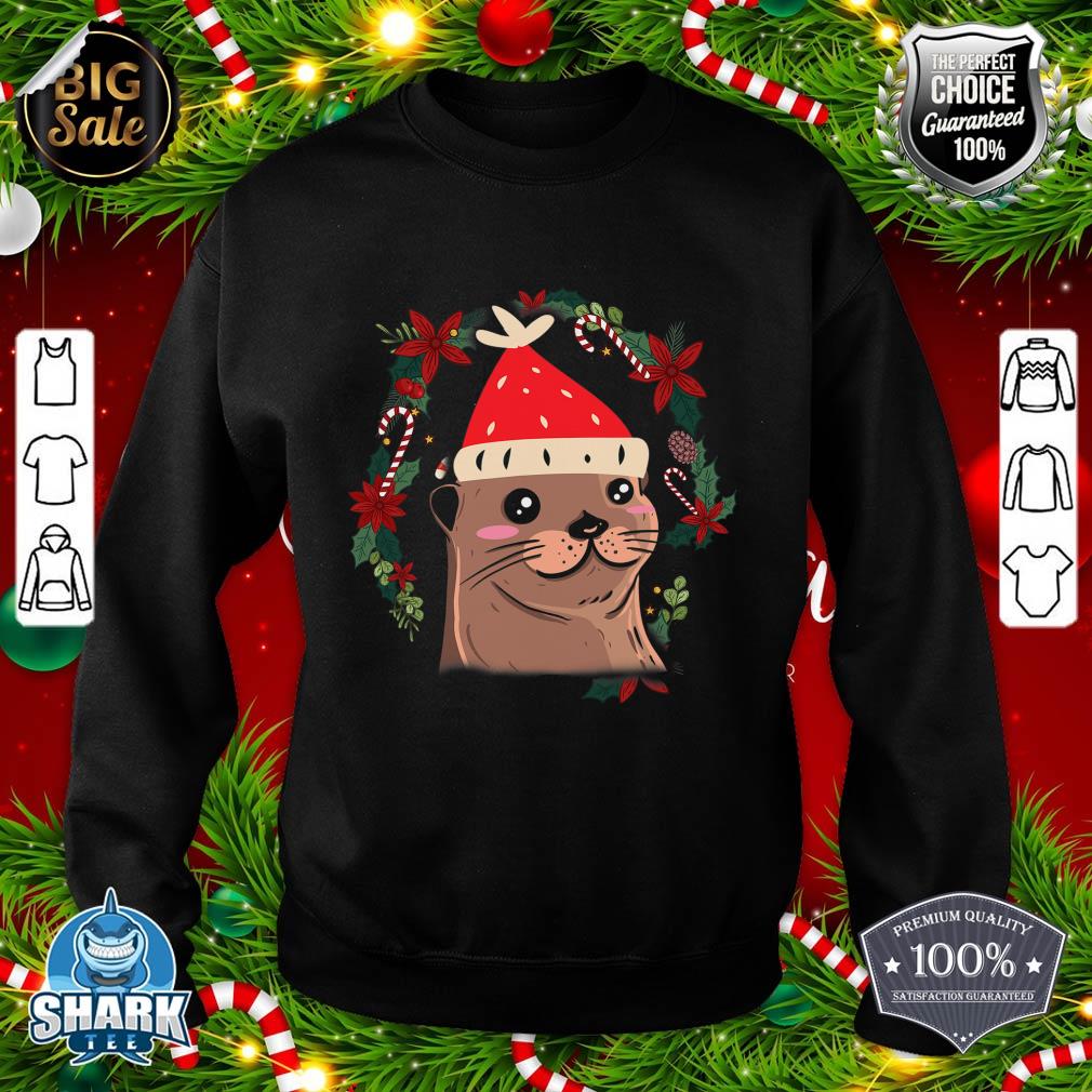 Otter Ugly Christmas Christmas Winter sweatshirt