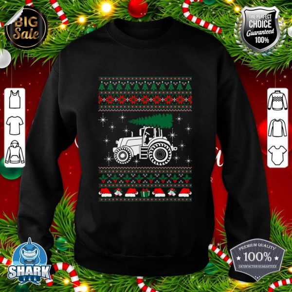 Tractor Ugly Christmas Sweater sweatshirt