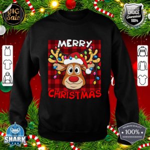 Merry Christmas Funny Reindeer Xmas Matching Family sweatshirt