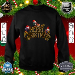 Merry Christmas Decorating Elves sweatshirt