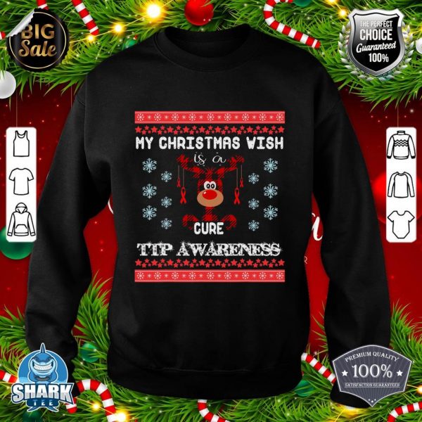 TTP my christmas wish is a cure sweatshirt
