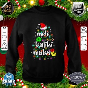 Mele Kalikimaka Shirt For Women Hawaiian Hawaii Christmas sweatshirt