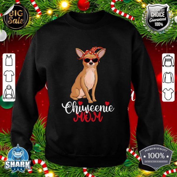 Womens Chiweenie Dog Chiweenie Mom sweatshirt