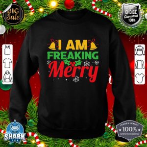 Funny Humor Xmas Graphic Tee for Men Women Merry Christmas sweatshirt