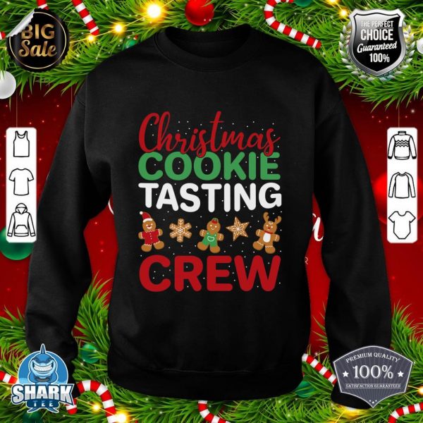 XMAS - Christmas Cookie Tasting Crew sweatshirt