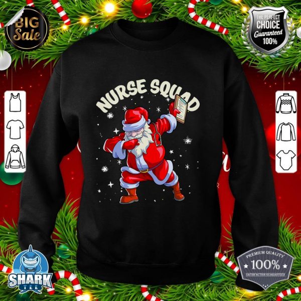 Matching Christmas Nurse Squad Christmas Nursing Santa sweatshirt