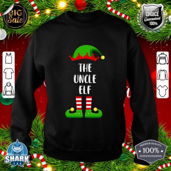 Uncle Elf Matching Family Christmas Pajamas Men Women sweatshirt