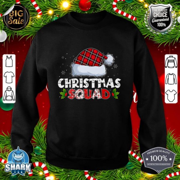 Christmas Squad Family Group Matching Christmas Party Pajama Premium sweatshirt