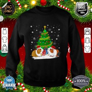 Guinea Pig Christmas Guinea Pigs Before Christmas Tree sweatshirt