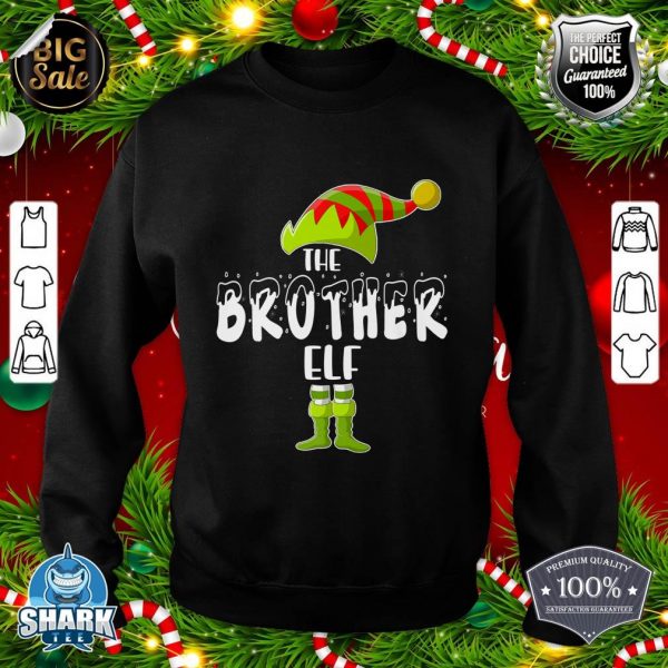 The Brother Elf Funny Family Matching Group Christmas Premium sweatshirt