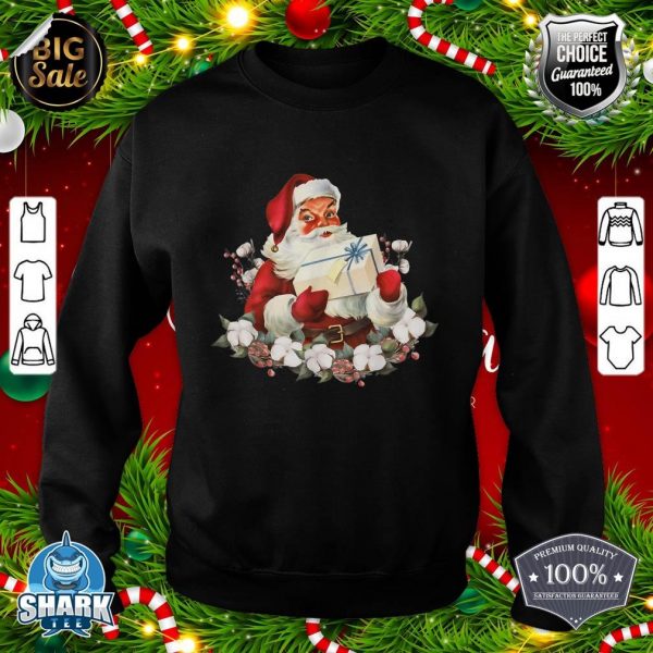 Vintage Santa Christmas Retro Santa Claus, Holiday Season sweatshirt